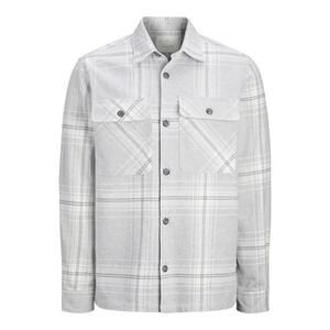 Jack And Jones Mens Raymond Shacket / Grey Melange